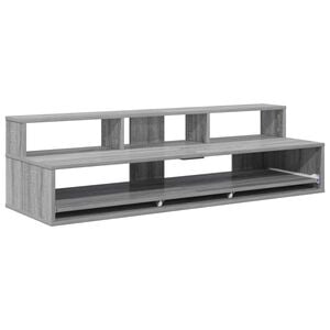 vidaXL Bureau de studio Sonoma gris 110 x 42,5 x 36 cm