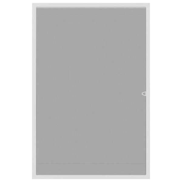 vidaXL Moustiquaire pour fenêtres Blanc 80x120 cm