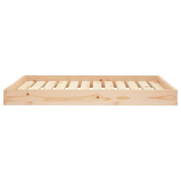 vidaXL Lit pour chien 101,5x74x9 cm Bois de pin solide