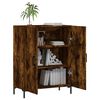 vidaXL Buffet ch&ecirc;ne fum&eacute; 69,5x34x90 cm bois d'ing&eacute;nierie