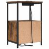 vidaXL Cabinet de chevet Ch&ecirc;ne fum&eacute; 40 x 31 x 60 cm Bois d'ing&eacute;nierie