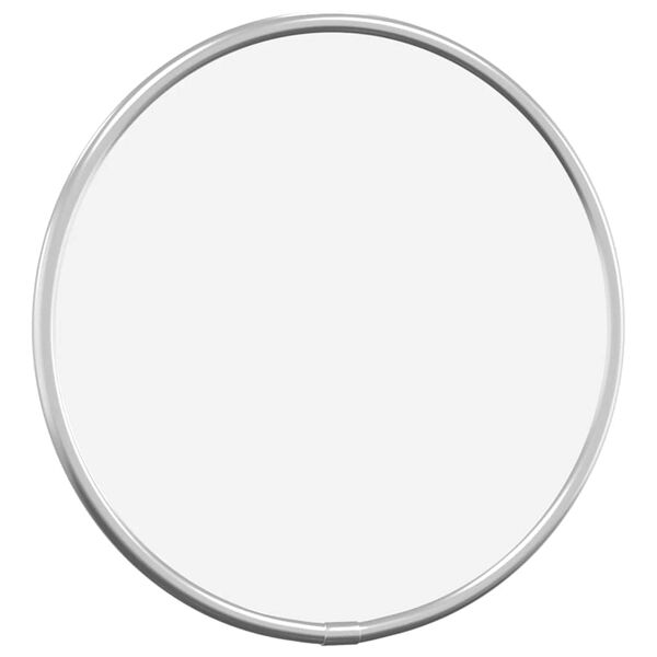 vidaXL Miroir mural Argenté Ø 20 cm Rond