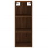vidaXL Buffet haut Ch&ecirc;ne marron 34,5x32,5x180 cm Bois d'ing&eacute;nierie