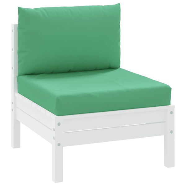 vidaXL Coussins de palette lot de 2 vert tissu oxford