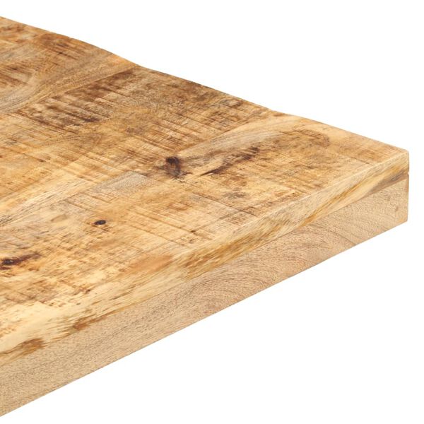 vidaXL Table de bistro Carrée 60x60x75 cm Bois de manguier brut