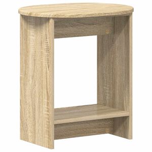 vidaXL Table d'appoint Ch&ecirc;ne Sonoma 50 x 39,5 x 55 cm