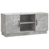 vidaXL Meuble TV Gris b&eacute;ton 102 x 34,5 x 47 cm Bois d'ing&eacute;nierie