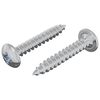 vidaXL Vis en bois 2 pi&egrave;ces Argent&eacute; M4 x 25 mm Acier