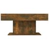 vidaXL Table basse Chêne fumé 96x50x45 cm Bois d'ingénierie