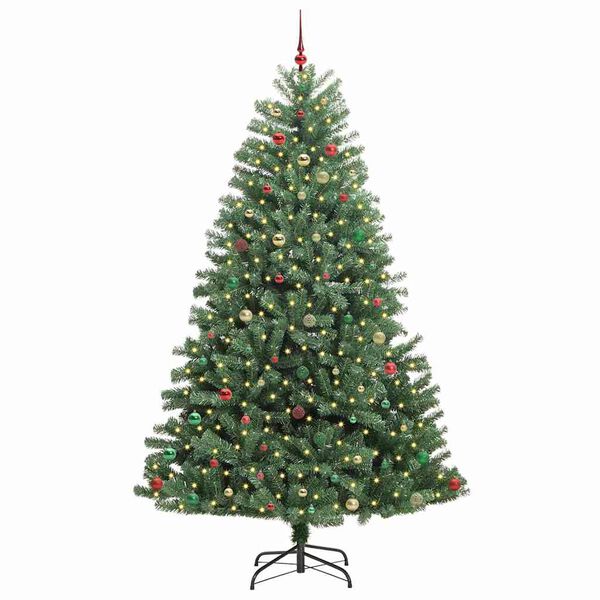 vidaXL Sapin de No&euml;l Artificiel &agrave; Branches Articul&eacute;es Vert 270 cm