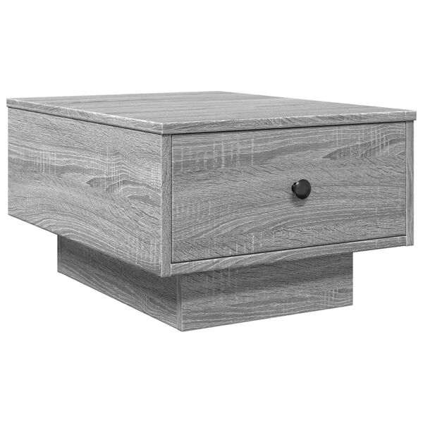 vidaXL Table basse sonoma gris 60x45x31 cm bois d'ing&eacute;nierie