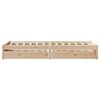 vidaXL Cadre de lit sans matelas 90x190 cm bois de pin massif
