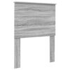 vidaXL Lit de Rangement Gris Sonoma 75 x 190 cm Bois d'ing&eacute;nierie
