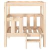 vidaXL Lit pour chien 65,5x50,5x70 cm Bois de pin solide