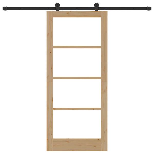 vidaXL Porte coulissante ORKDAL Naturel 86 x 198,5 cm