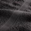 vidaXL Serviettes de douche de qualit&eacute; sup. SOLUND 25 pcs anthracite