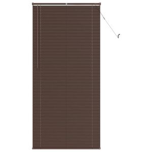 vidaXL Store V&eacute;nitien R&eacute;glable Marron fonc&eacute; avec motif 213 x 90 cm PVC