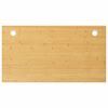 vidaXL Dessus de bureau 100x60x4 cm bambou