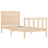vidaXL Cadre de lit sans matelas 100x200 cm bois massif de pin