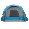 vidaXL Tente de cabine familiale 6 personnes bleu imperméable
