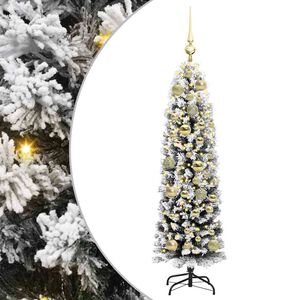 vidaXL Sapin de No&euml;l artificiel Vert 120 cm PVC et acier et plastique