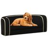 vidaXL Canapé pliable pour chien Noir 73x67x26 cm Coussin lavable