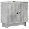 vidaXL Meuble sous Lavabo de Salle de Bain EDE Gris b&eacute;ton