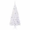 vidaXL Sapin de No&euml;l artificiel avec 300 LED Blanc 180 cm PVC et Acier