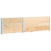 vidaXL Colliers de palette 3 pcs 100x150 cm Bois de pin solide