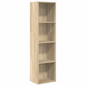 vidaXL Biblioth&egrave;que ch&ecirc;ne sonoma 40x30x152 cm bois d'ing&eacute;nierie
