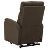 vidaXL Fauteuil Marron Tissu