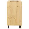vidaXL Armoire avec &eacute;tag&egrave;re SKI Brun Miel 80 x 46 x 81,5 cm Pin massif