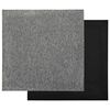 vidaXL Tapis 20 pcs Gris 50 x 50 cm 100% Polypropyl&egrave;ne