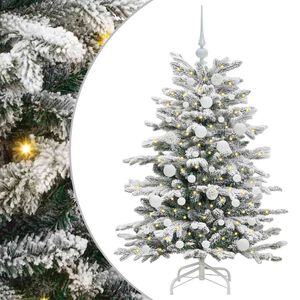 vidaXL Sapin de No&euml;l Artificiel &agrave; Branches Articul&eacute;es Blanc 120 cm