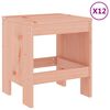 vidaXL Ensemble à manger de jardin 13 pcs bois massif de Douglas