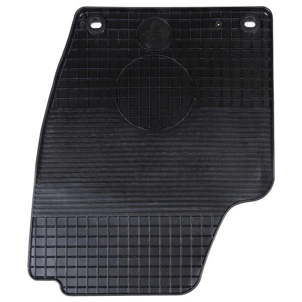 vidaXL Tapis de voiture 4 pcs Noir compatible avec VW POLO 10 / 01-09 NS