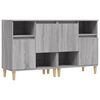 vidaXL Buffets 2 pcs sonoma gris 60x35x70 cm bois d'ing&eacute;nierie