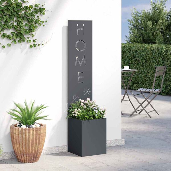 vidaXL Écran de confidentialité de jardin Anthracite 32 x 140 cm