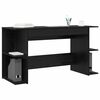 vidaXL Bureau Autre Ch&ecirc;ne noir 140 x 50 x 75 cm Bois d'ing&eacute;nierie