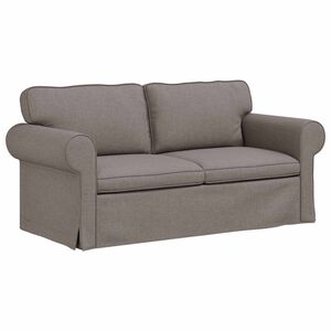 vidaXL Canap&eacute; Taupe 175 x 82 x 80 cm tissu