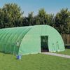 vidaXL Serre avec cadre en acier vert 108 m&sup2; 18x6x2,85 m