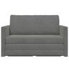 vidaXL Canap&eacute;-Lit 110cm Gris fonc&eacute; Velours