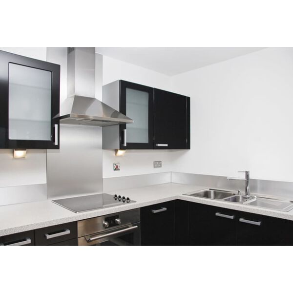 Nordlinger Dosseret 60x70 cm Acier inoxydable Argent&eacute;