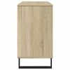 vidaXL Armoire salle de bain ch&ecirc;ne sonoma 80x33x60cm bois d'ing&eacute;nierie