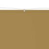 vidaXL Auvent vertical Beige 140x270 cm Tissu oxford