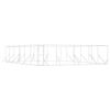 vidaXL Chenil d'ext&eacute;rieur pour chiens argent&eacute; 8x12x2 m acier galvanis&eacute;