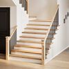 vidaXL Marches d'escalier 8pcs non trait&eacute; 110x25x2cm bois ch&ecirc;ne massif