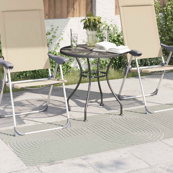 vidaXL Tapis de surface PALMERAS Vert 80 x 200 cm Polyester