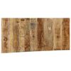 vidaXL T&ecirc;te de lit 120 cm bois de manguier brut massif