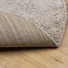 vidaXL Tapis shaggy PAMPLONA poils longs moderne beige &Oslash; 160 cm